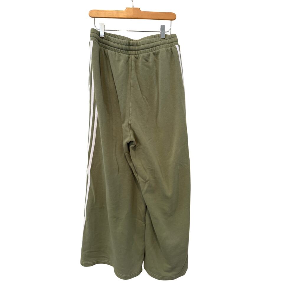 Adidas Originals Wide Leg Sweatpants Sage Green L - Picture 5 of 6